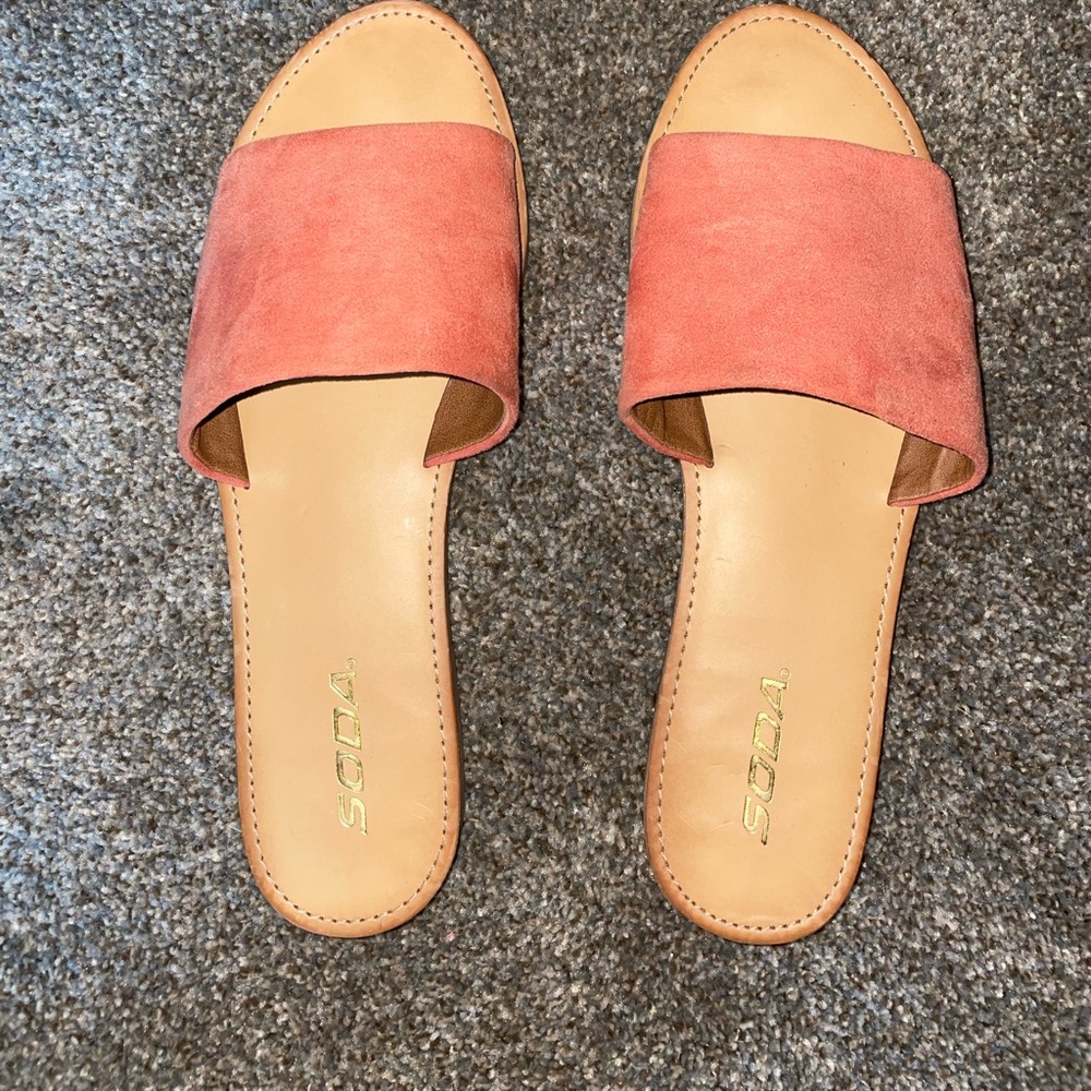 Coral Sandals